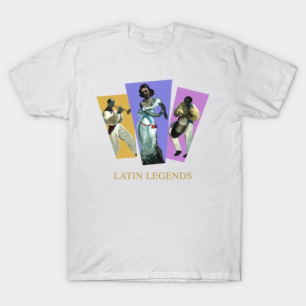 Latin Legends T-Shirt by PLAYDIGITAL2020